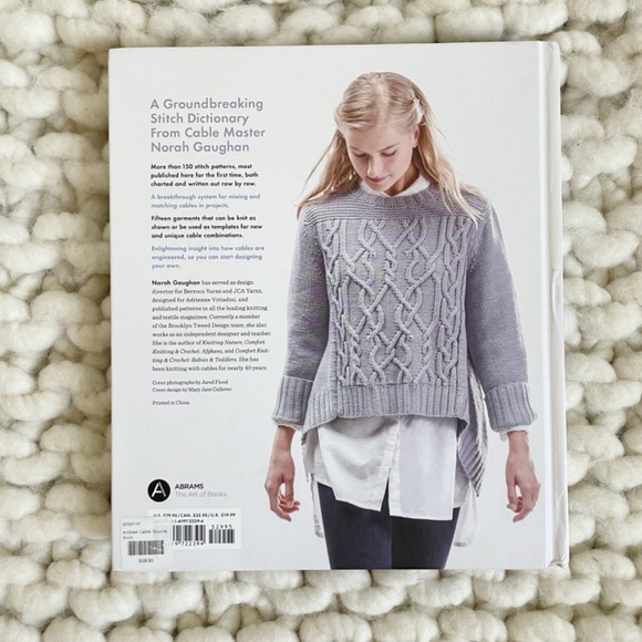Knitted Cable Sourcebook by Norah Gaughan Hardcover Book - Picture 2 of 2